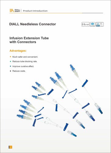 DIALL Infusion Extension Tube 2-way,4-way,92-3414,92-3313,92-3212,92-3111
