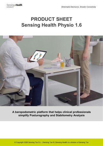 Product Sheet Sensing Health Physio 1.6