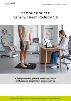 Product Sheet Sensing Health Podiatry 1.6