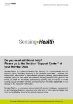Product Sheet Sensing Health Seat 1.6-4