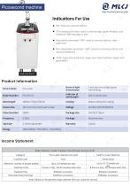 15 years of laser beauty instrument manufacturer MLKJ hot product line display-11
