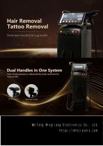 2in1 machine laser hair removal+Nd yag tattoo removal-1