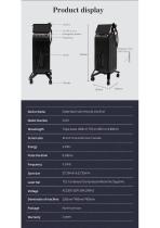 Diode laser Hair removal laser 4 K V19-7