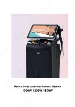 Medical Diode Laser Hair Removal Machine 1000W 1200W 1800W-1