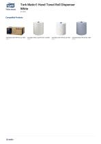 Tork Matic® Hand Towel Roll Dispenser White-2