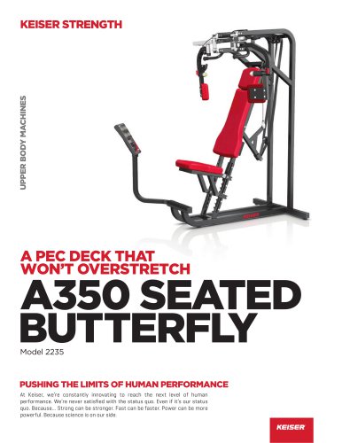 A350 Seated Butterfly