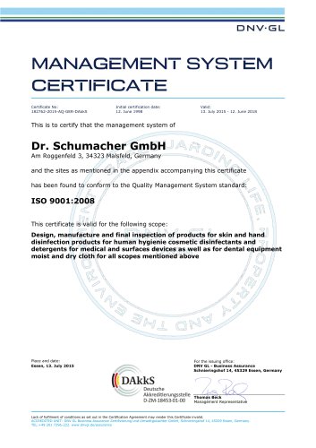 Certificat ISO 9001