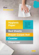 - Hygienic Paper - Bed Sheets -. Prayer Carpet Roll - Coaster -. Dispenser-11