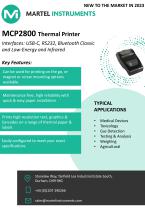 MCP2800 Thermal Printer