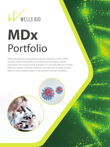 WELLS BIO MDx Portfolio Brochure_Eng