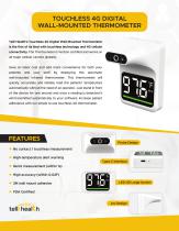 TOUCHLESS 4G DIGITAL WALL-MOUNTED THERMOMETER-1