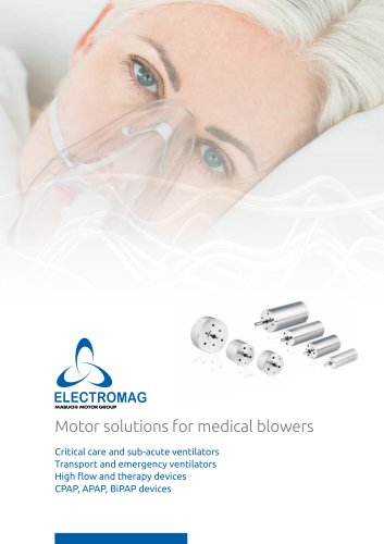 Motor solutions for medical blowers