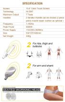 Portable 4 handle Emslim with Palvic Repair Cusion-3