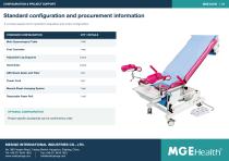 MGE-DO7B Electric Gynecological  Examination & Operating Table-7