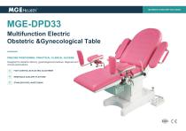 MGE-DPD33 Multifunction Electric Obstetric Gynecological Table-1