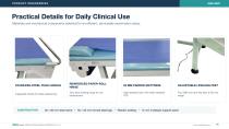 MGE-EBA1 Fixed-Height Ultrasound Examination Table-4