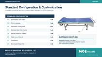 MGE-EBA1 Fixed-Height Ultrasound Examination Table-6