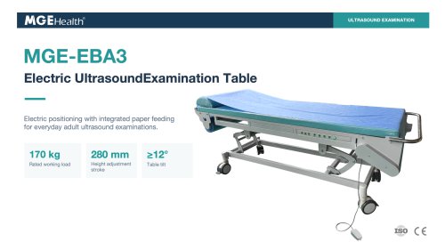 MGE-EBA3 Electric UltrasoundExamination Table