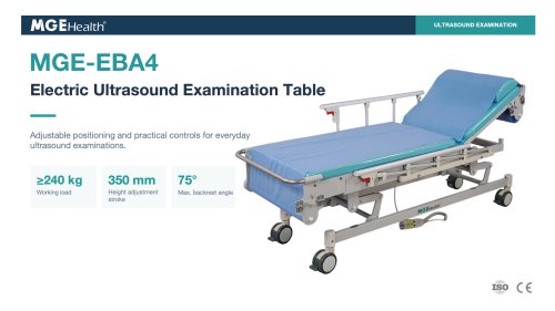 MGE-EBA4 Electric Ultrasound Examination Table