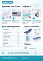 MGE-ED4B Electric Multifunctional ICU Hospital Bed-4