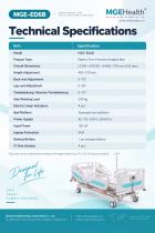 MGE-ED6B Electric Five-Function Hospital Bed-4