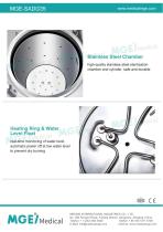 Portable Medical Autoclave MGE-SADG35-3
