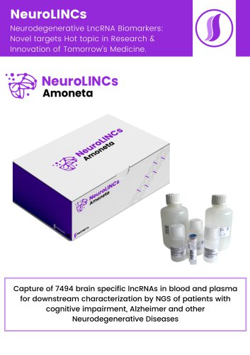 NeuroLINCs IVD test for brain-enriched lncRNA measurement