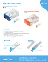 SAFETY SYRINGES AND SAFETY NEEDLES FOR VACCINATION-2