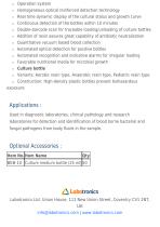 Automated blood culture system LB-10ABC - 3