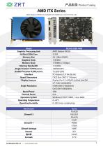 GPU Card Catalogue ITX-10