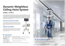 2026 CL100-C Dynamic Weightless Ceiling Lift System -2