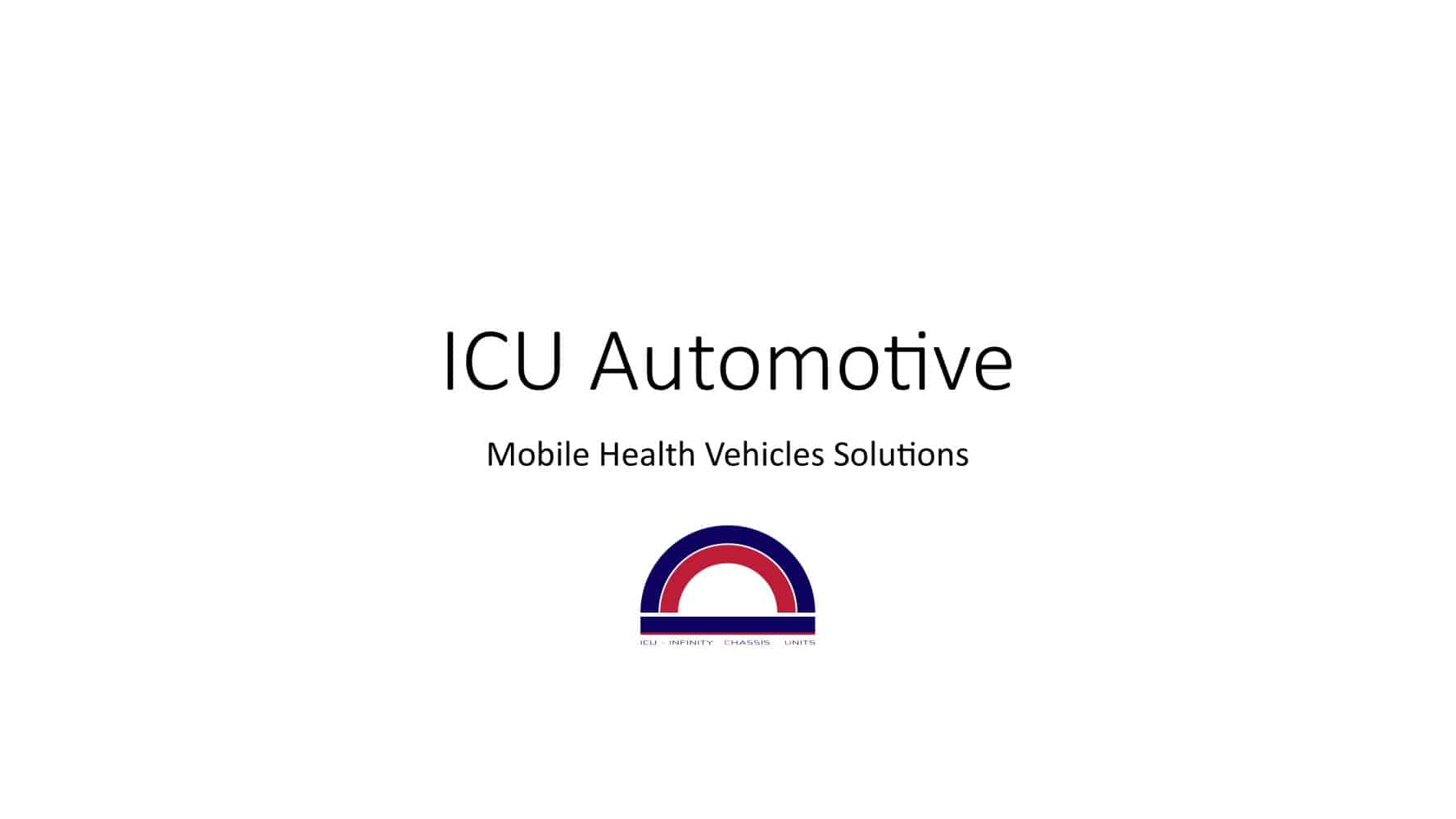 Mobile Laboratory Van - ICU AUTOMOTIVE IMPORT EXPORT AND CONSULTING.