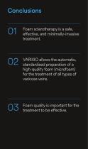 VARIXIO brochure: Treatment of varicose veins with sclerotherapy-11
