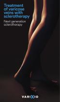 VARIXIO brochure: Treatment of varicose veins with sclerotherapy-1