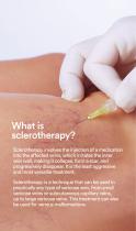 VARIXIO brochure: Treatment of varicose veins with sclerotherapy-4