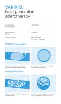 VARIXIO brochure: Treatment of varicose veins with sclerotherapy-7