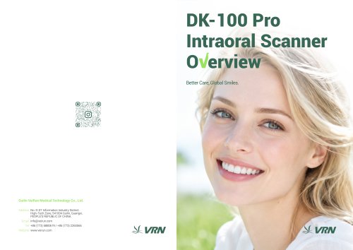 VRN  DK-100 Pro Intraoral Scanner Overview
