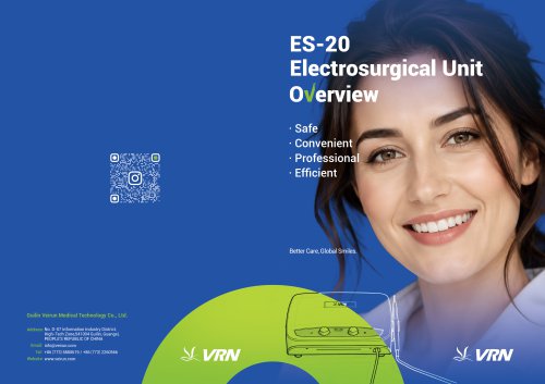 VRN  ES-20 Electrosurgical Unit Overview