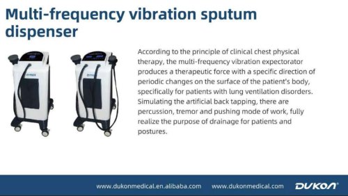 Multi-frequency vibration sputum unit DK-2000