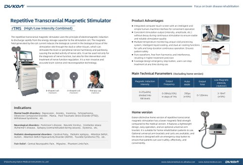 Repetitive Transcranial Magnetic Stimulator DK-TMS-30B