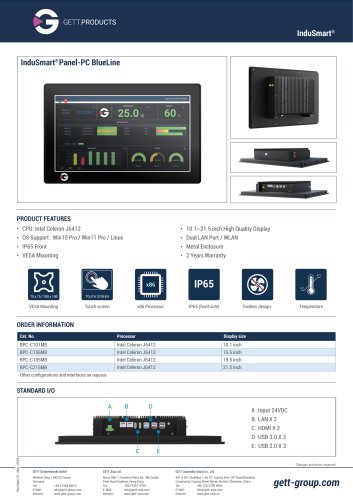 260330 InduSmart® Panel-PC BlueLine_Product Spec