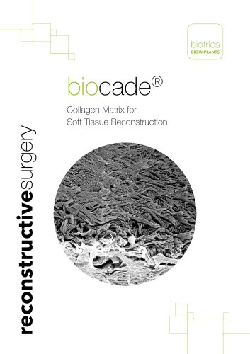 biotrics BIOIMPLANTS biocade&reg;