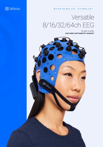 Bitbrain Versatile 8/16/32/64ch EEG Brochure