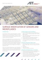 SURFACE MODIFICATION OF SENSORS AND  MICROFLUIDICS-1