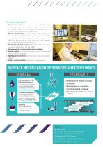 SURFACE MODIFICATION OF SENSORS AND  MICROFLUIDICS-2