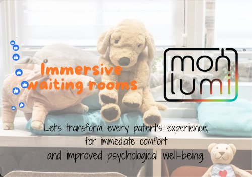 Immersive waiting areas