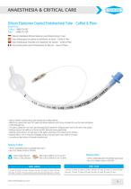 Silicon Elastomer Coated Endotracheal Tube - Cuffed & Plain-1