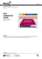 Pink Guttapercha Points