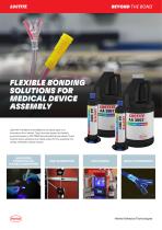 FLEXIBLE BONDING SOLUTIONS FOR MEDICAL DEVICE ASSEMBLY-1