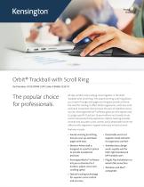 Orbit® Trackball with Scroll Ring